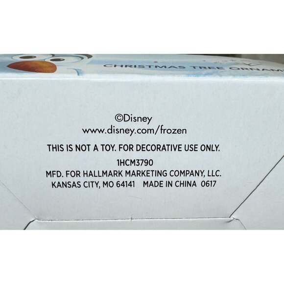 Disney Frozen Adventure Hallmark Olafs Christmas Tree Ornament with Anna & Olaf - Picture 6 of 6